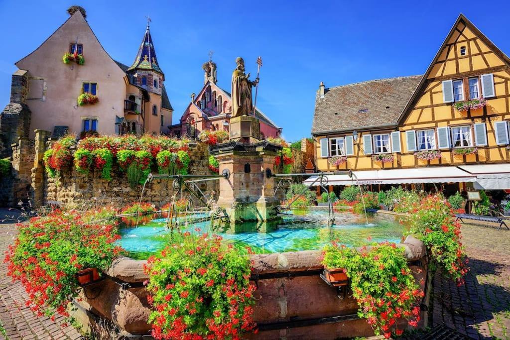 Le Cepage, Au Coeur Des Vignes. Villa Eguisheim Exteriör bild